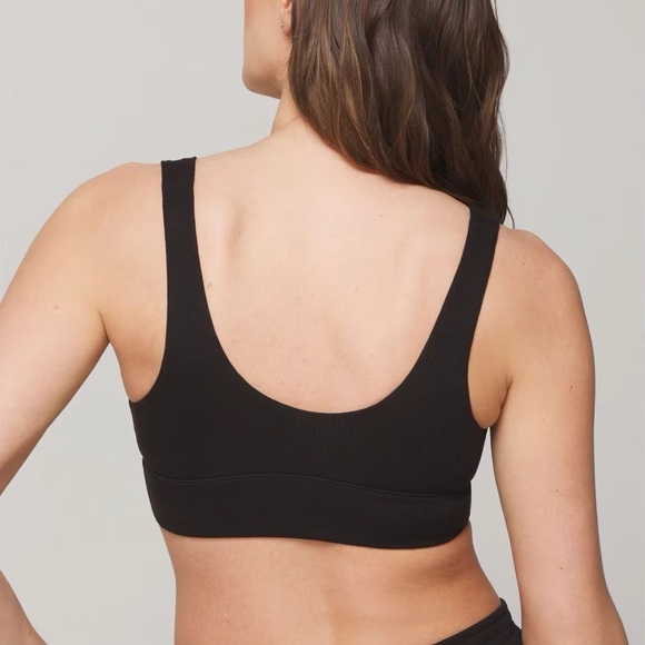 Soma Black V-Neck Bralette - Picture 2 of 3